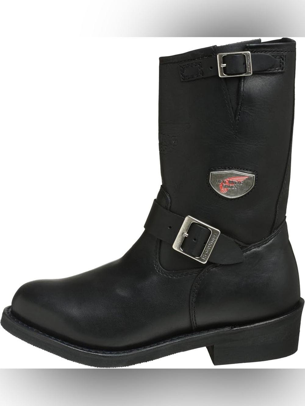 Red Wing Shoes 968 Leather Motorcycle Moto Boots Black Size Men’s 7 D